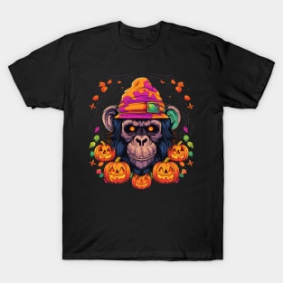 Chimpanzee Halloween T-Shirt